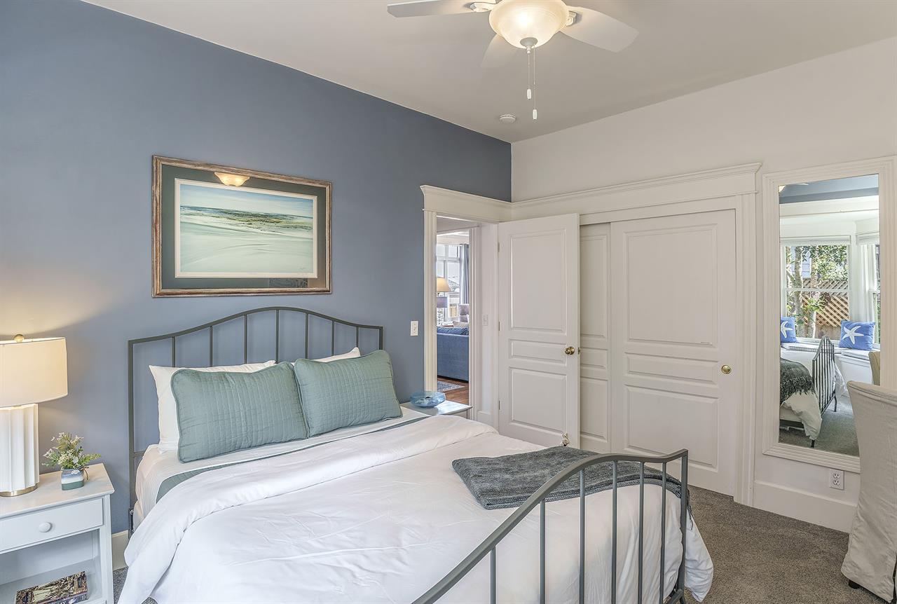 Bedroom 2  Queen, TV, En Suite with Shower, Downstairs