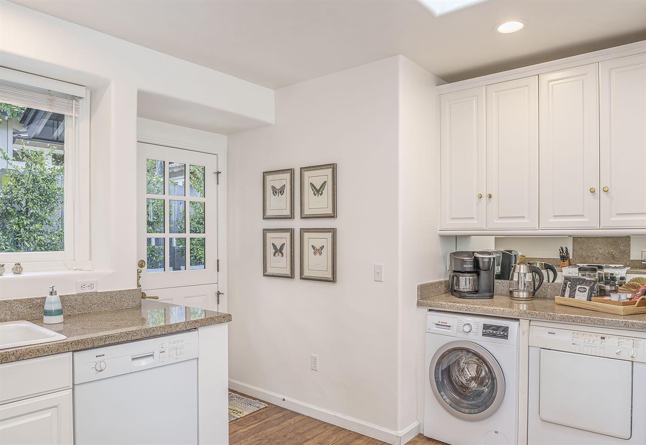 Laundry Area in the Kitchen