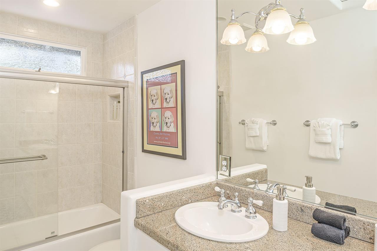 En Suite Bathroom with ShowerOverTub