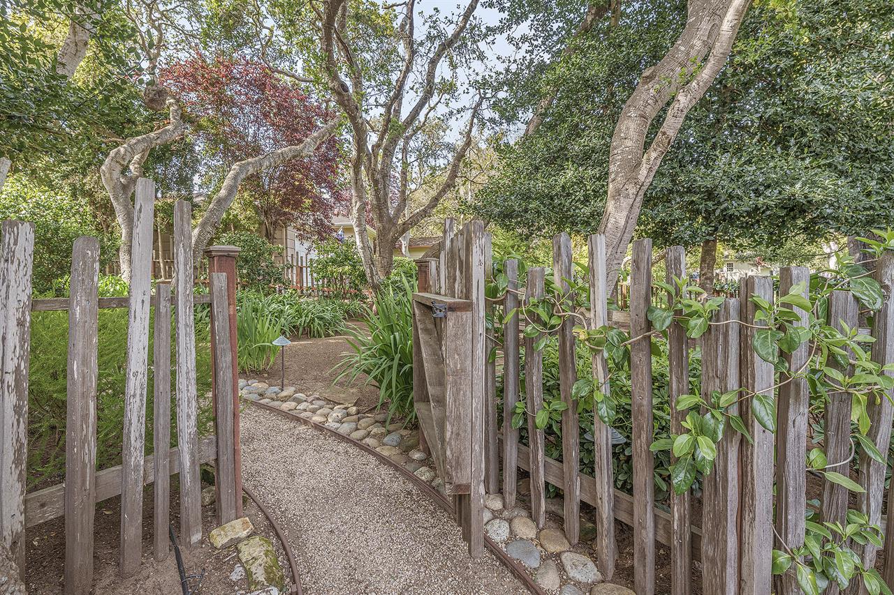 Entering the Front Courtyard