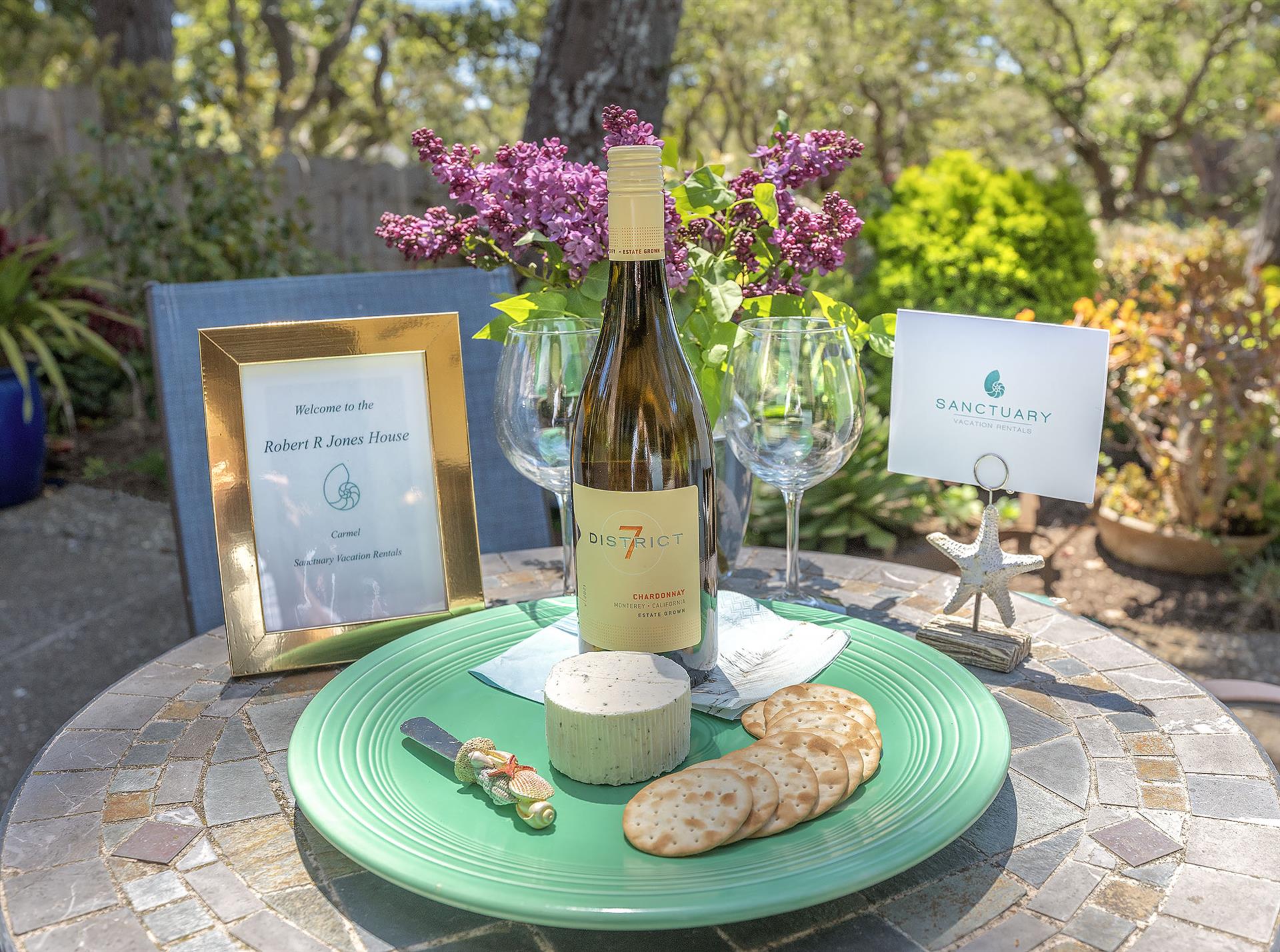 Wine and Cheese to Welcome You