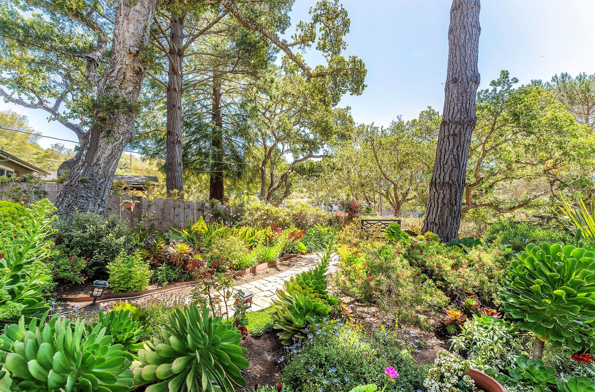 Stunning Gardens in Front of the Home