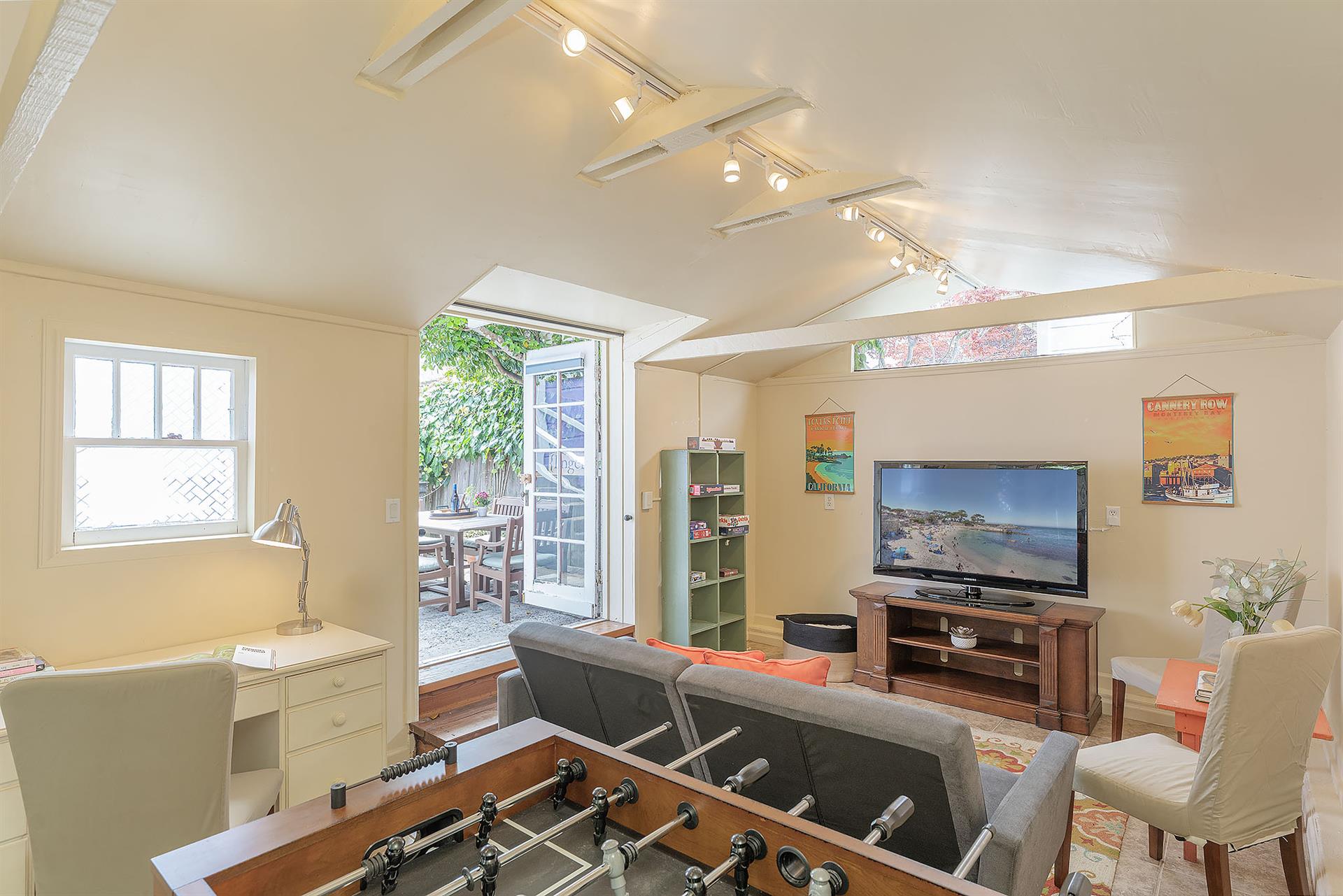 Detached Family Room with HDTV
