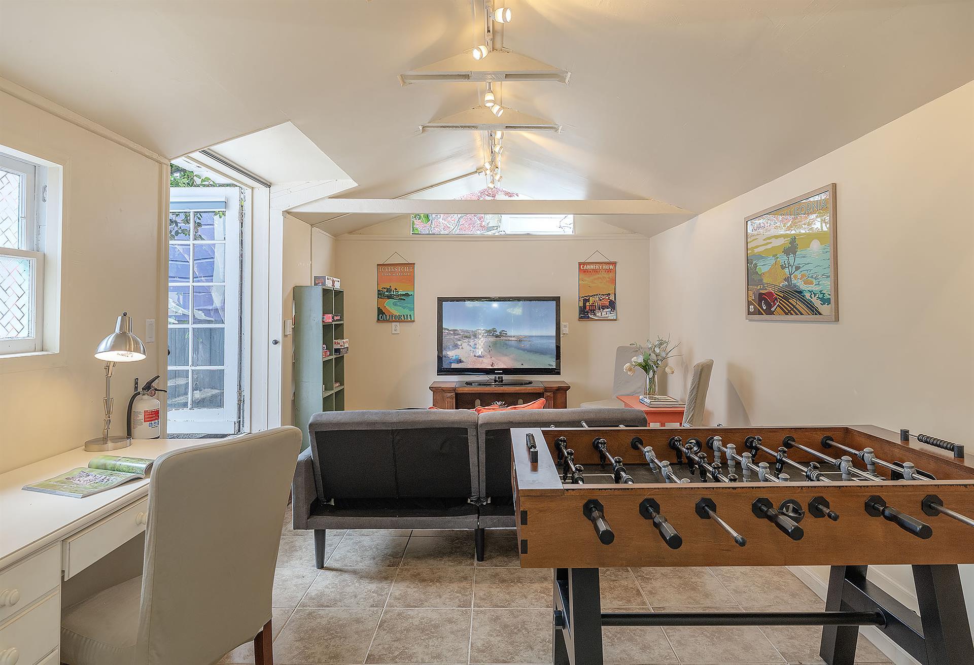 Detached Family Room with HDTV