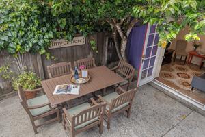 Outdoor Patio with Gas Grill