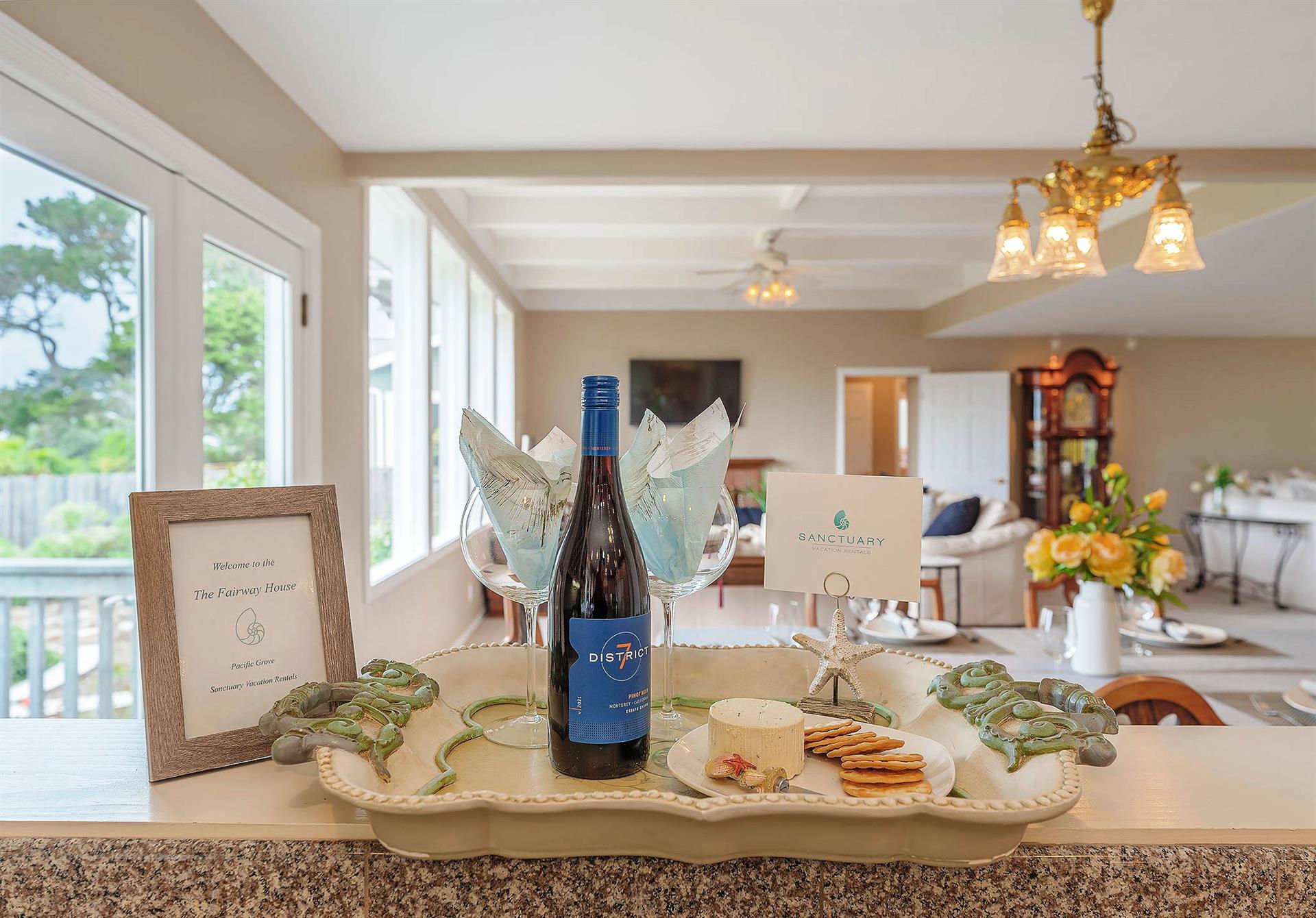 Wine and Cheese to Welcome You