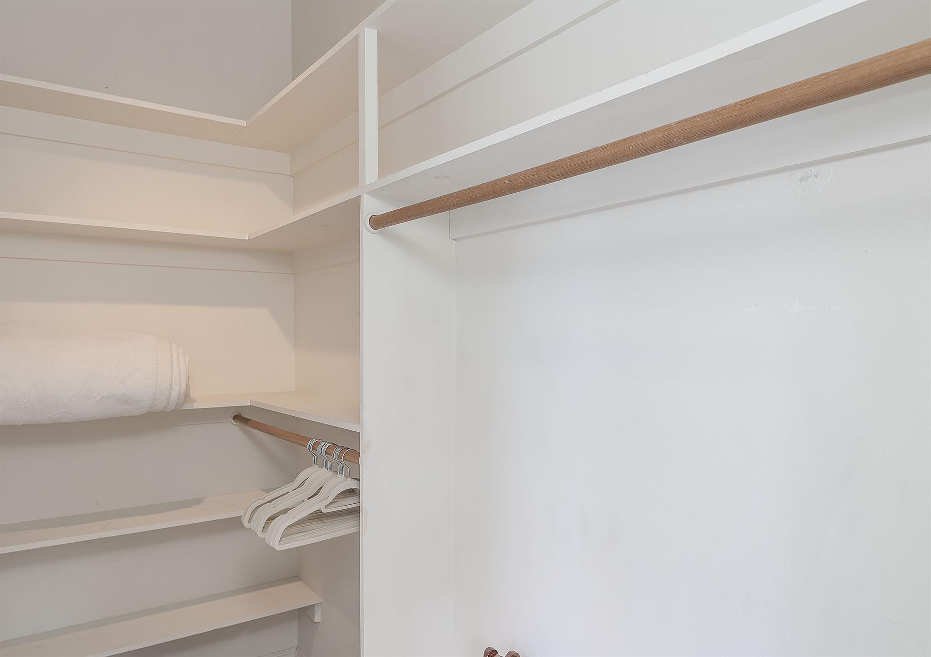 Upstairs, Bedroom 1 WalkIn Closet