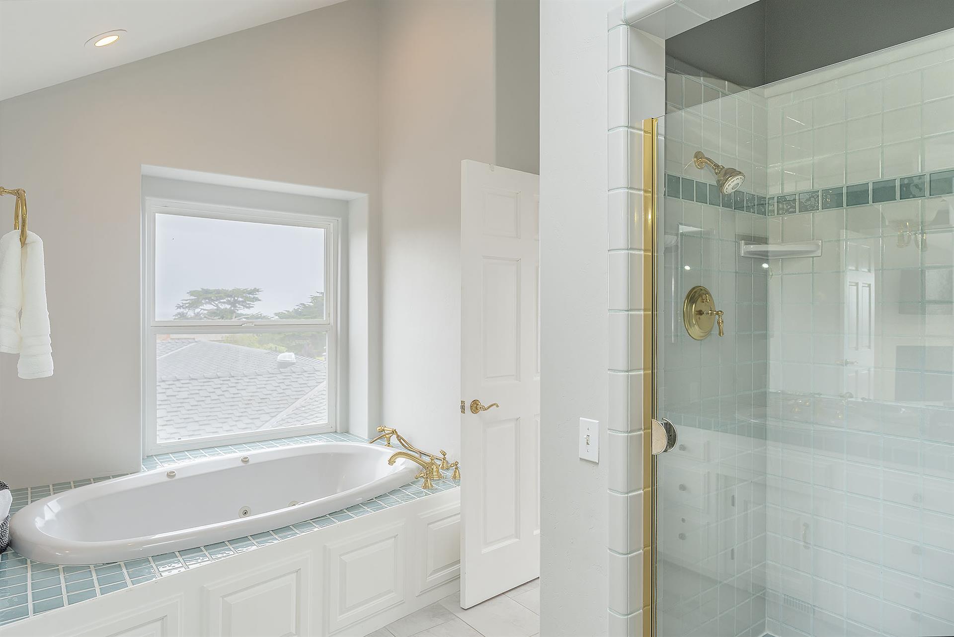 En Suite Bath with Soaking Tub, Separate Shower, Dual Vanity