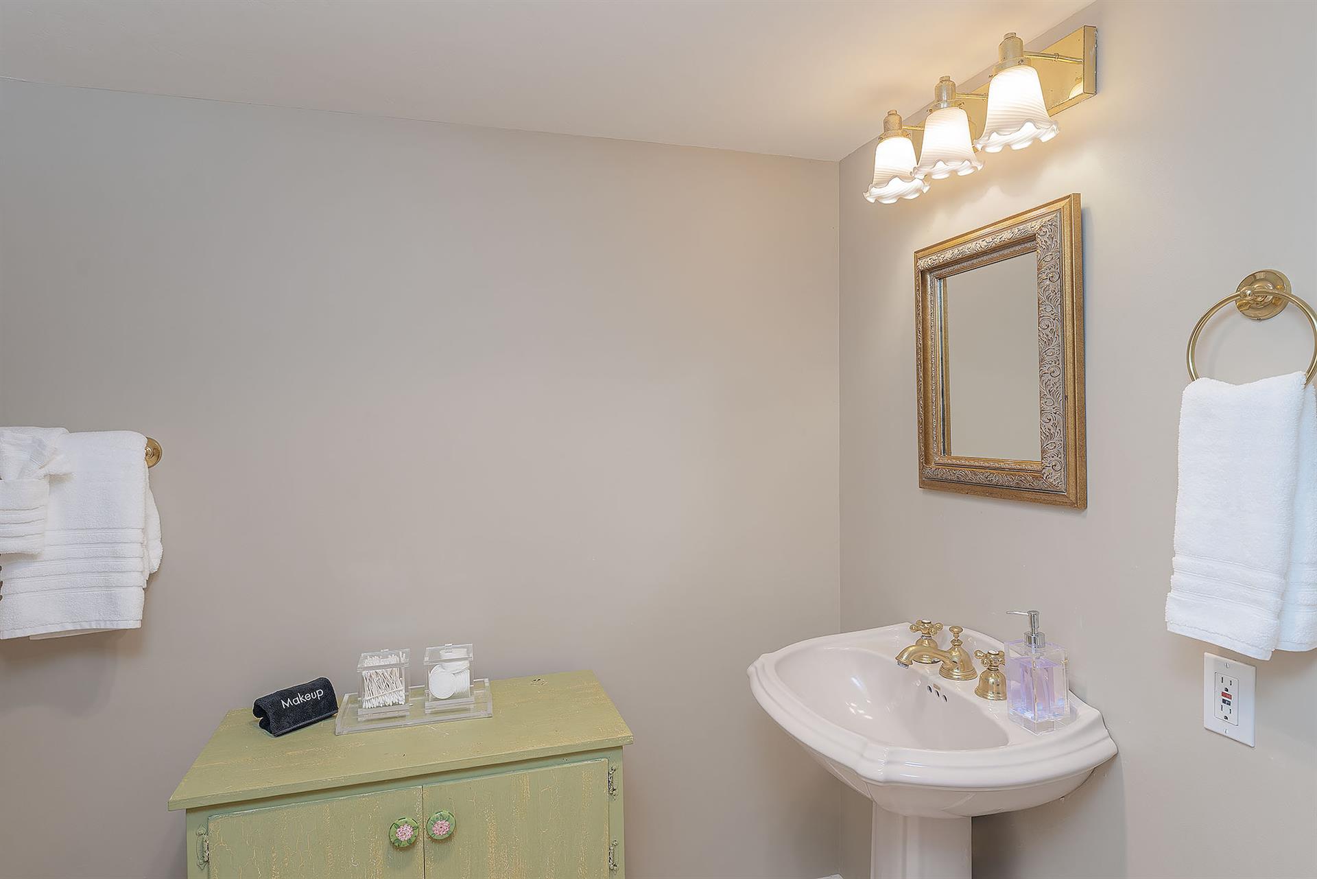 Downstairs Bathroom with Standing Shower, Near Kitchen