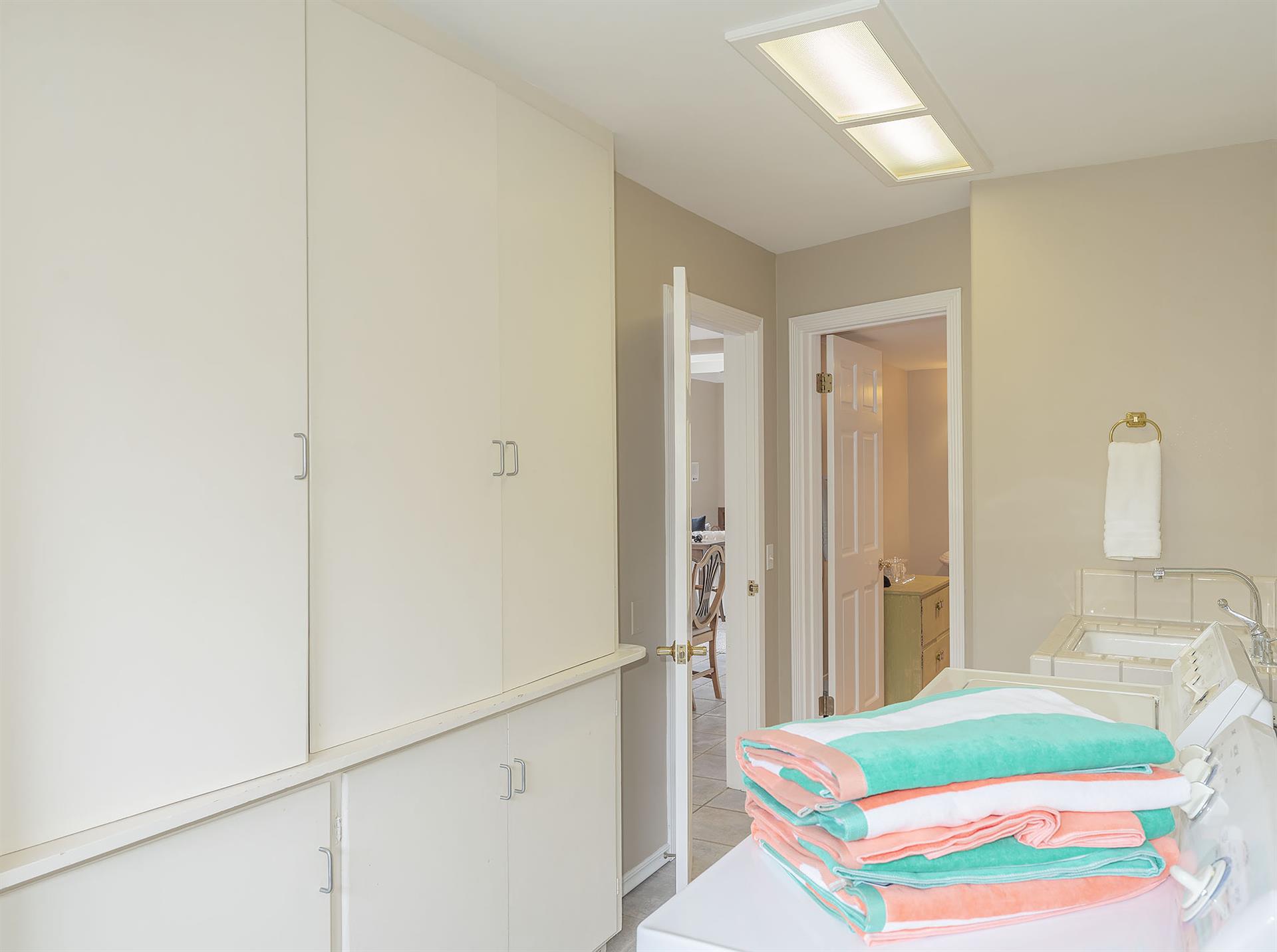 Laundry Room Near Kitchen