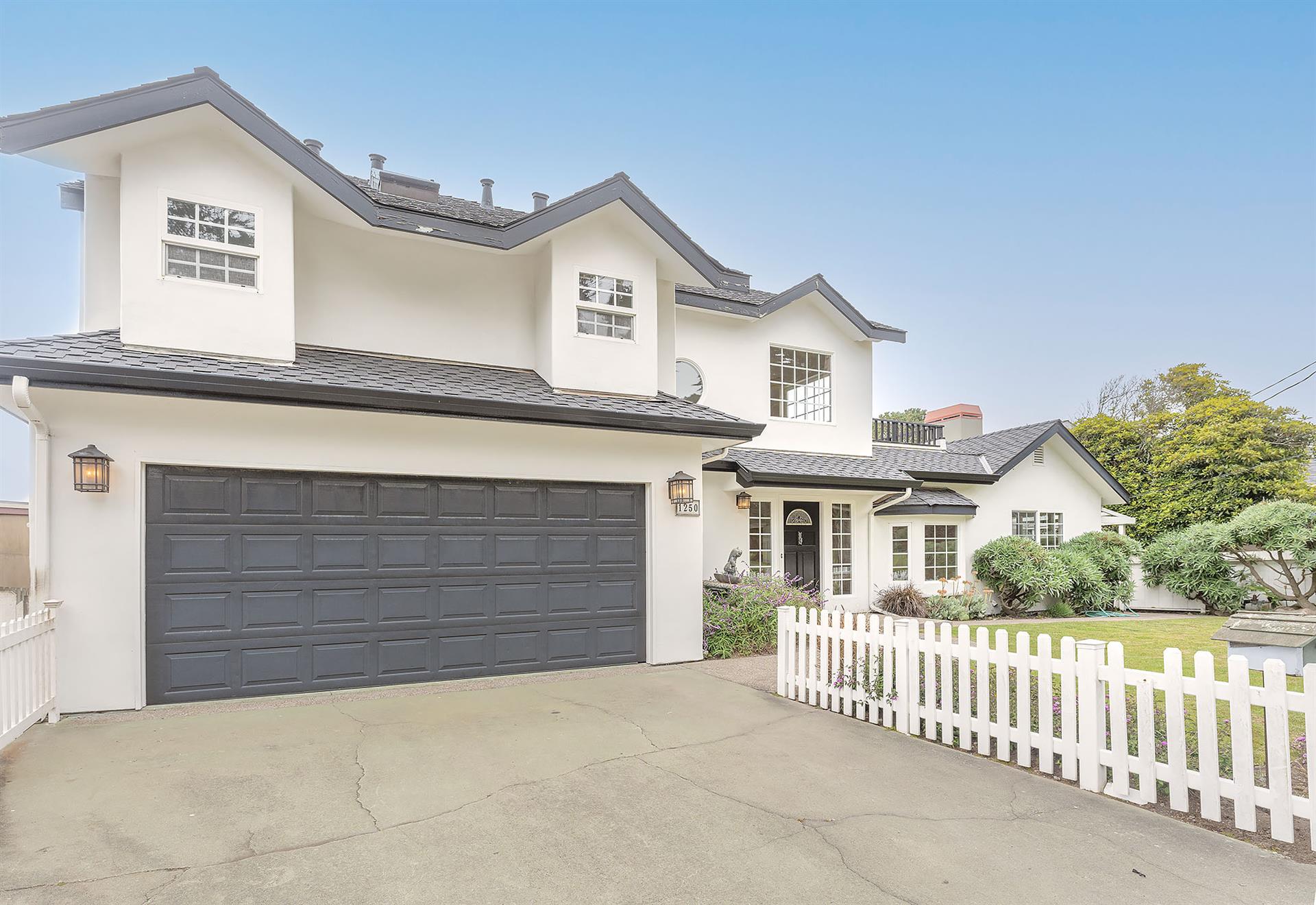 Two Car Garage and Driveway Parking