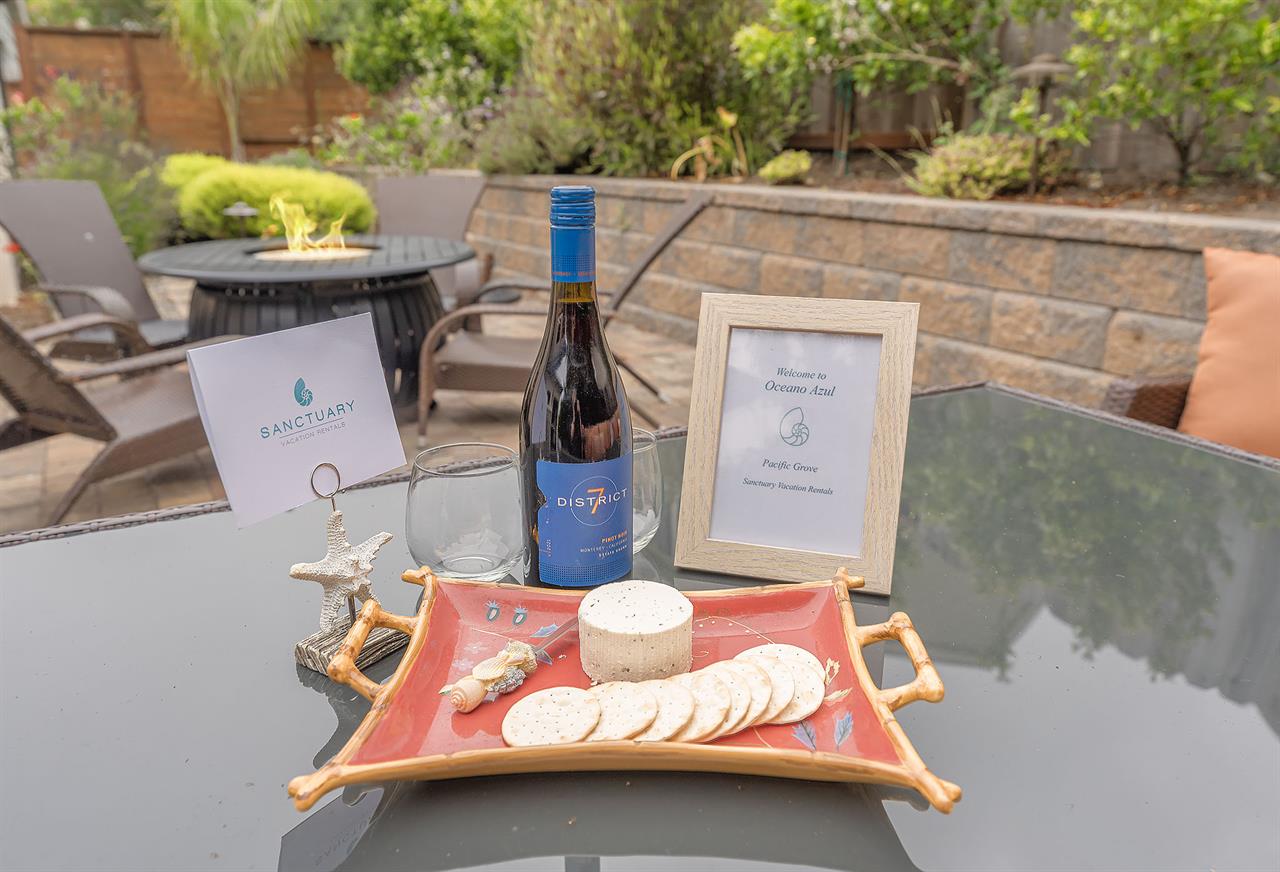 Wine and Cheese to Welcome You