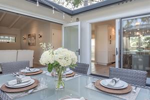 Enjoy Dining AlFresco in the Central Courtyard Patio
