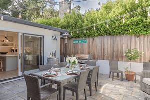 Central Courtyard Patio with Seating for Six and Gas BBQ