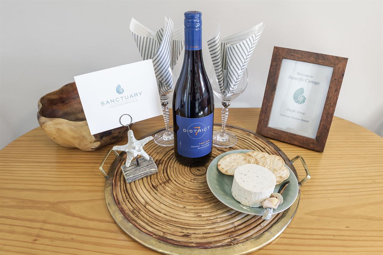 Wine and Cheese to Welcome You