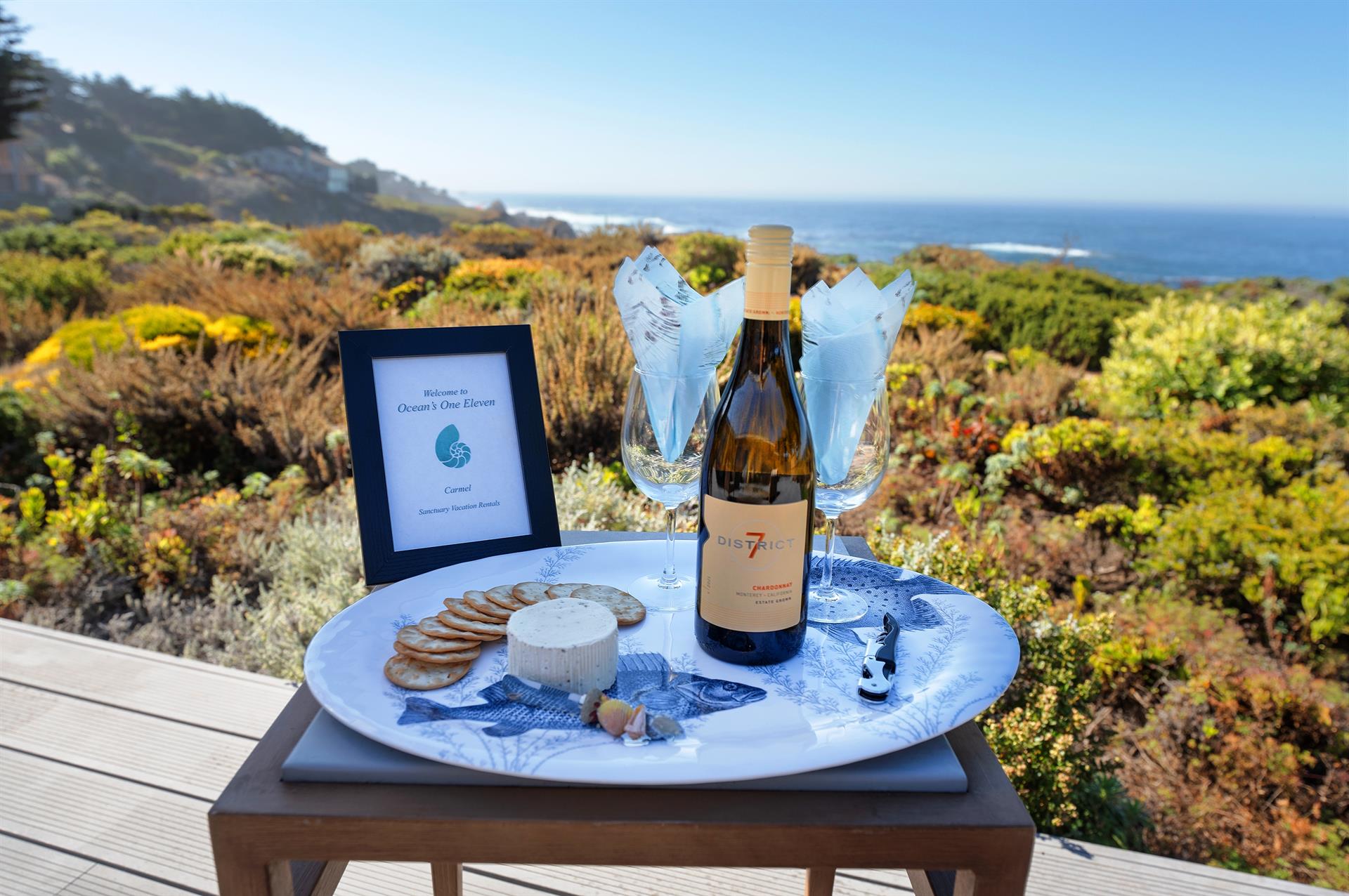 Wine and Cheese to Welcome You