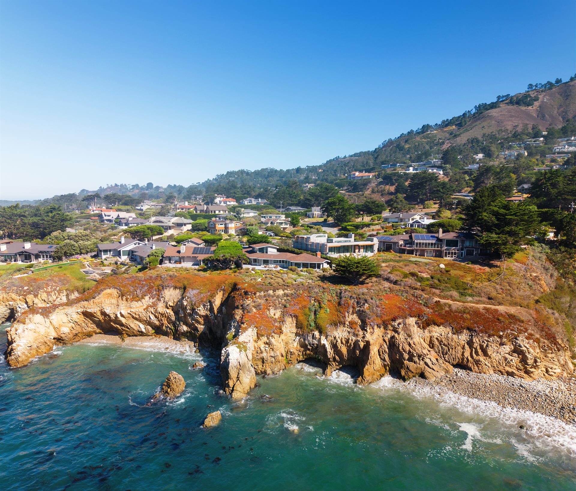Cliffside Home with Ocean Views and Beach Access