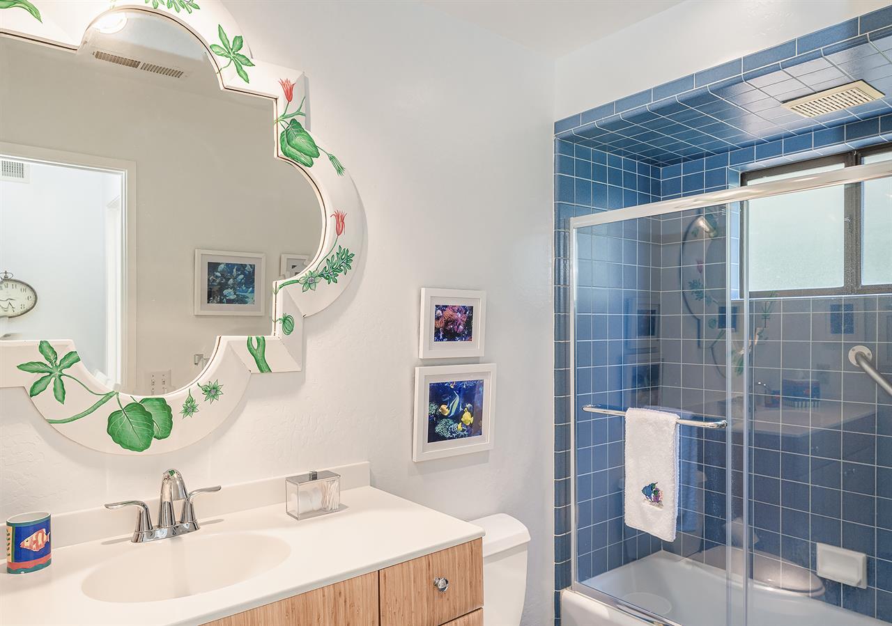 Guest Bathroom 2  Shower Over Tub