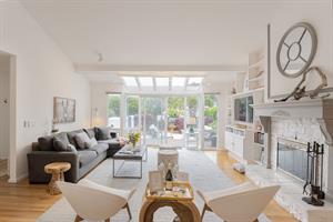 Living Room is Spacious and LightFilled