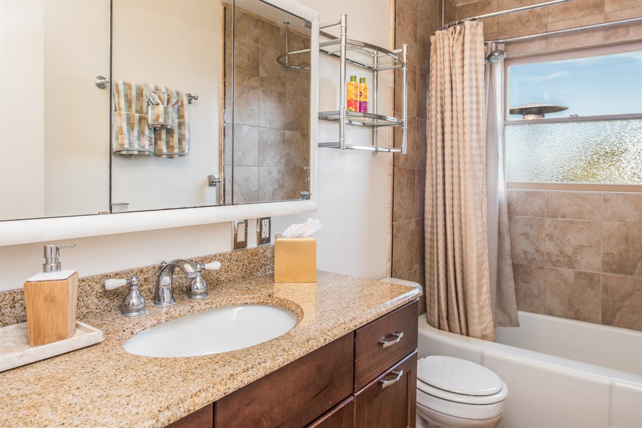 Guest Bath with a Shower  Bathtub Combo