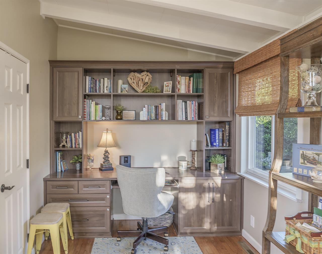Office Nook in Living Room