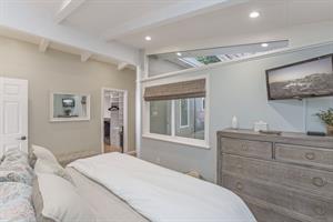 Bedroom 1 with King Bed, HDTV, Luxurious En Suite Bathroom