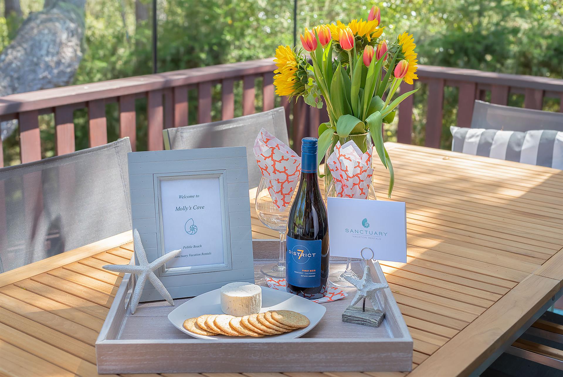 Wine and Cheese to Welcome You