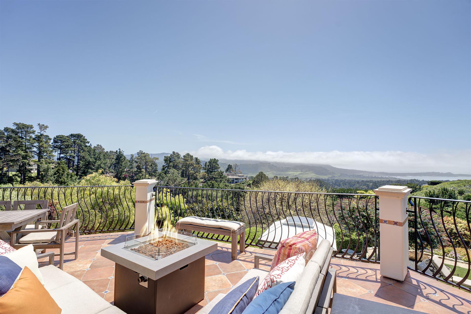Panoramic Ocean and Point Lobos  Views and Fire Pit
