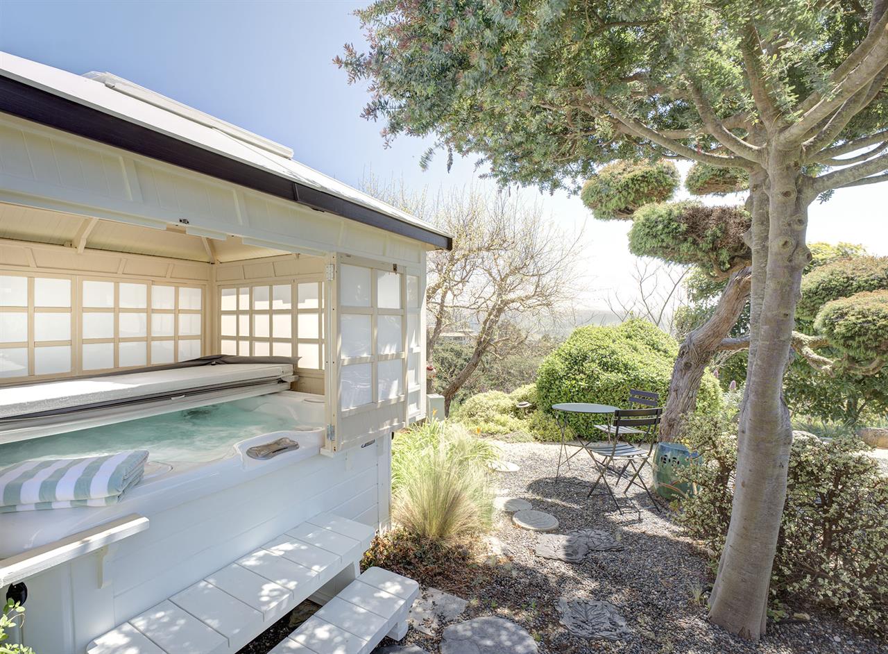 Enclosed Hot Tub