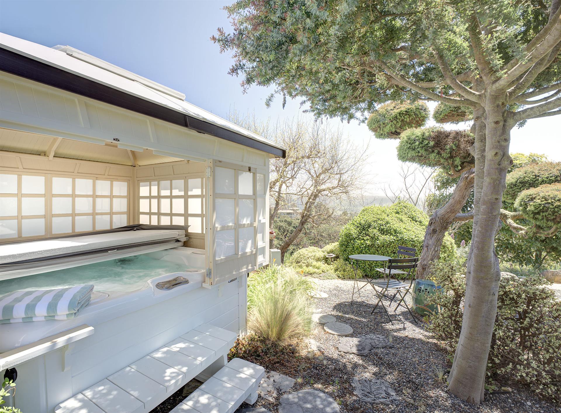 Enclosed Hot Tub