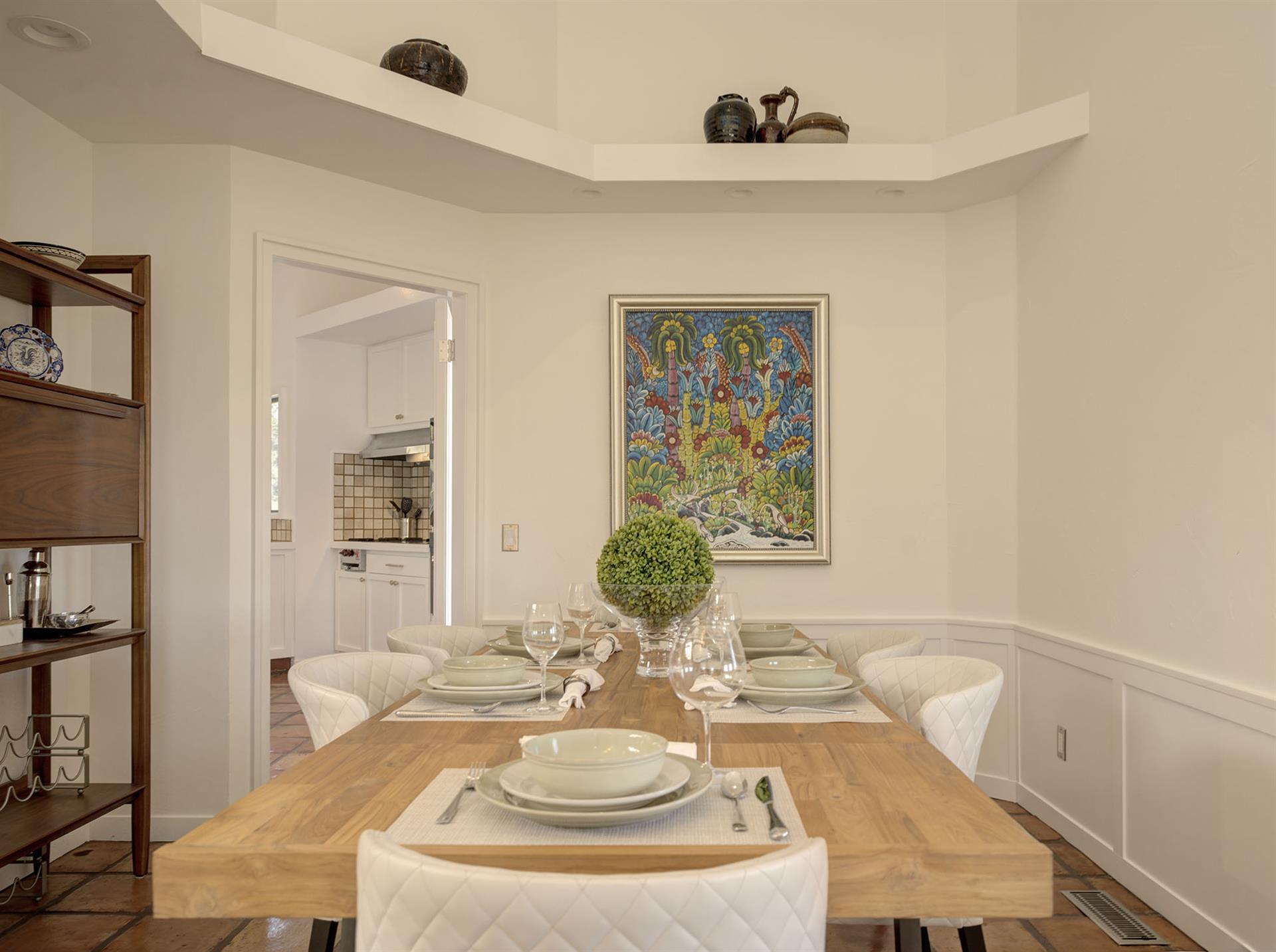 Dining Area Next to the Living Room