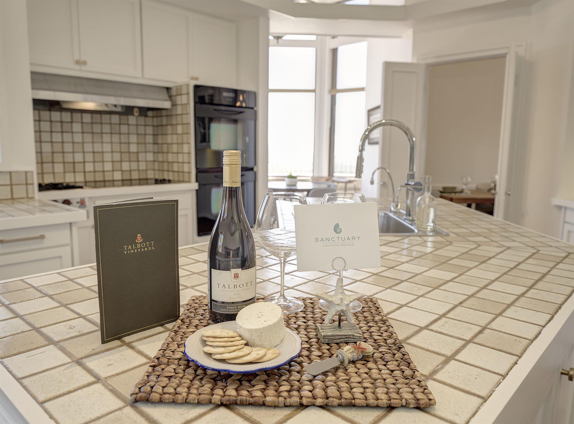 Wine and Cheese to Welcome You