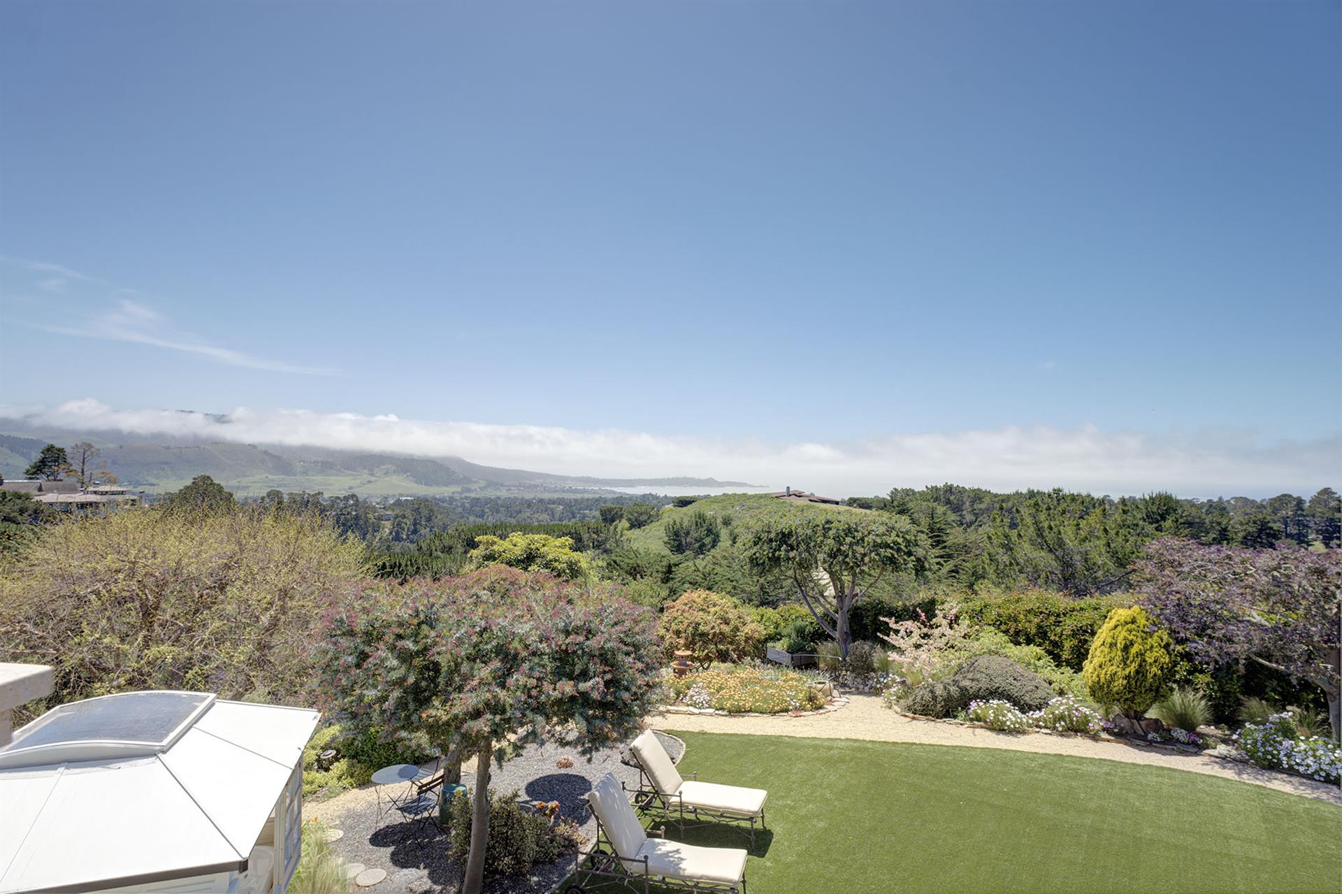 Beautiful Landscaping and Views of Point Lobos and the Ocean