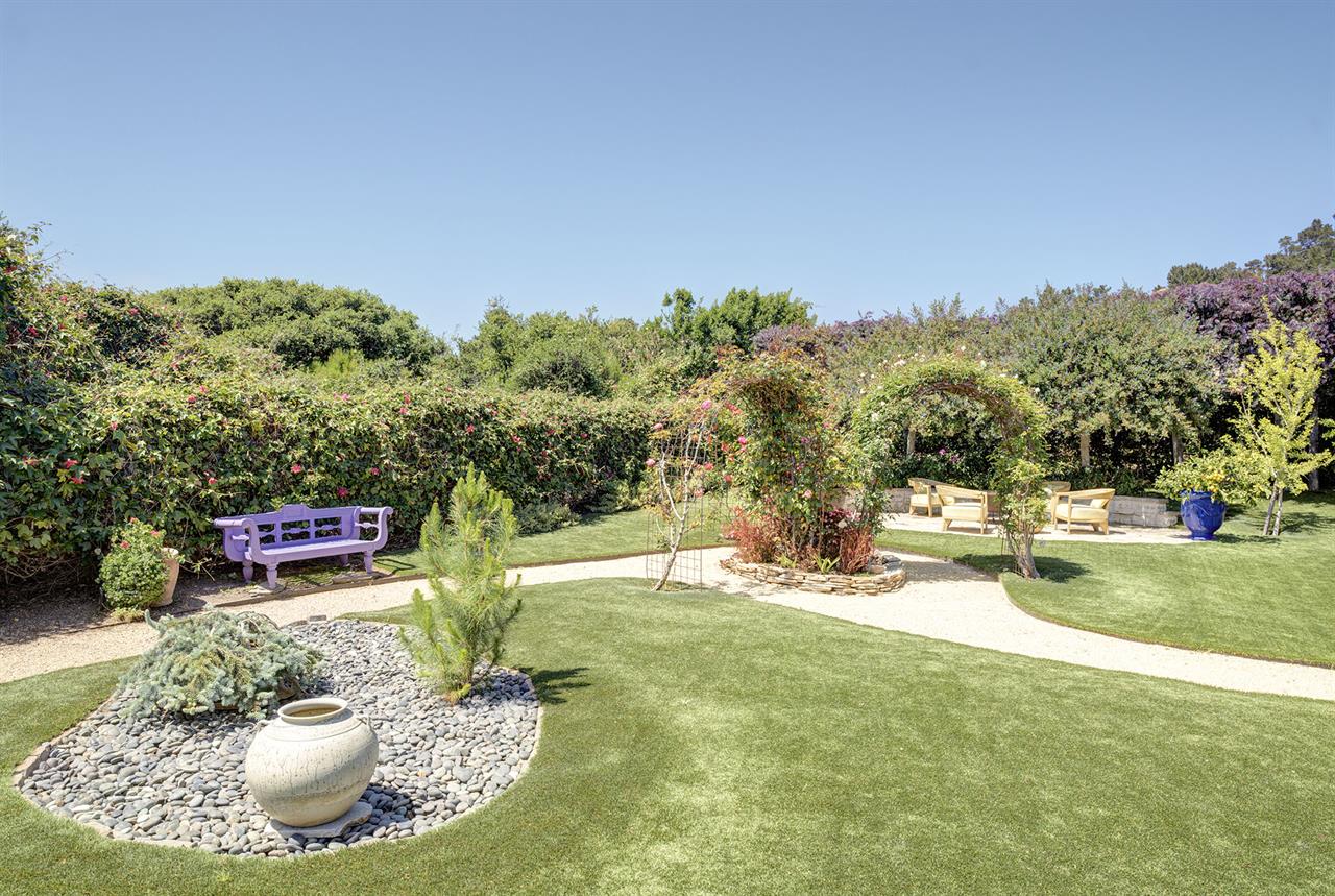 Wonderful Backyard with Beautiful, Mature Landscaping