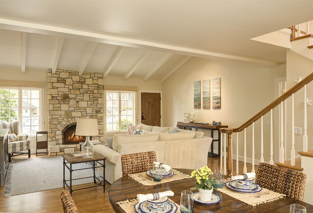 Living Room and Dining Area
