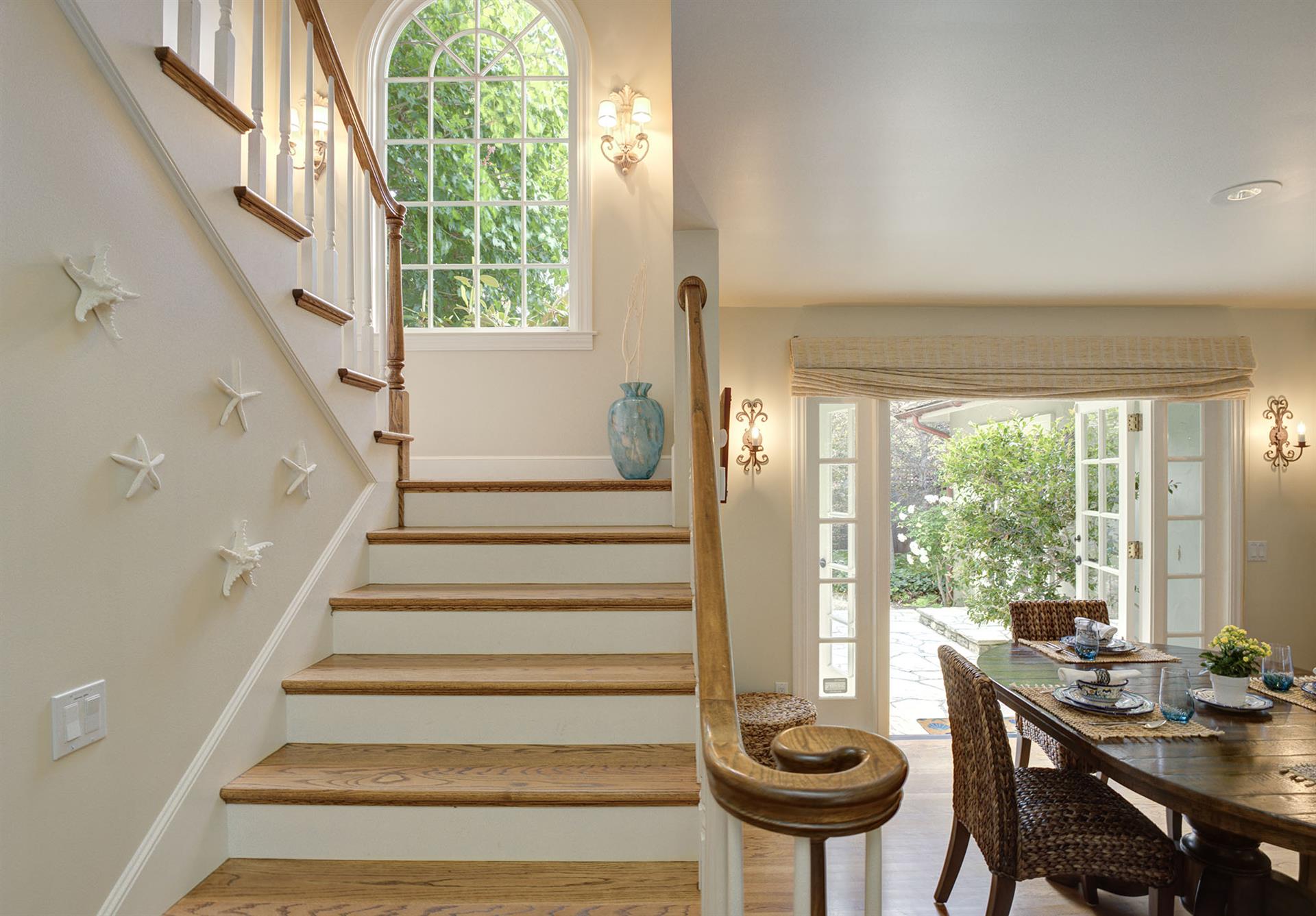 Dining Area and Staircase to the Second Floor