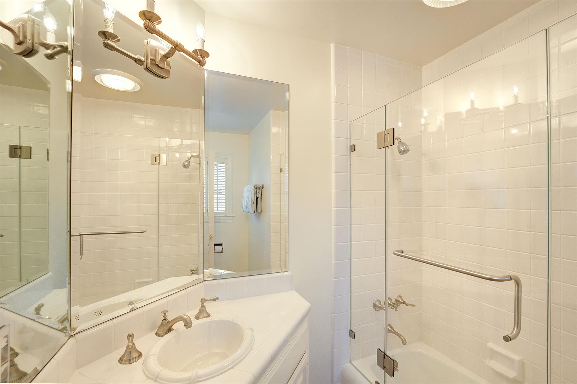 En Suite Bath for Bedroom 3 has a ShowerOverTub