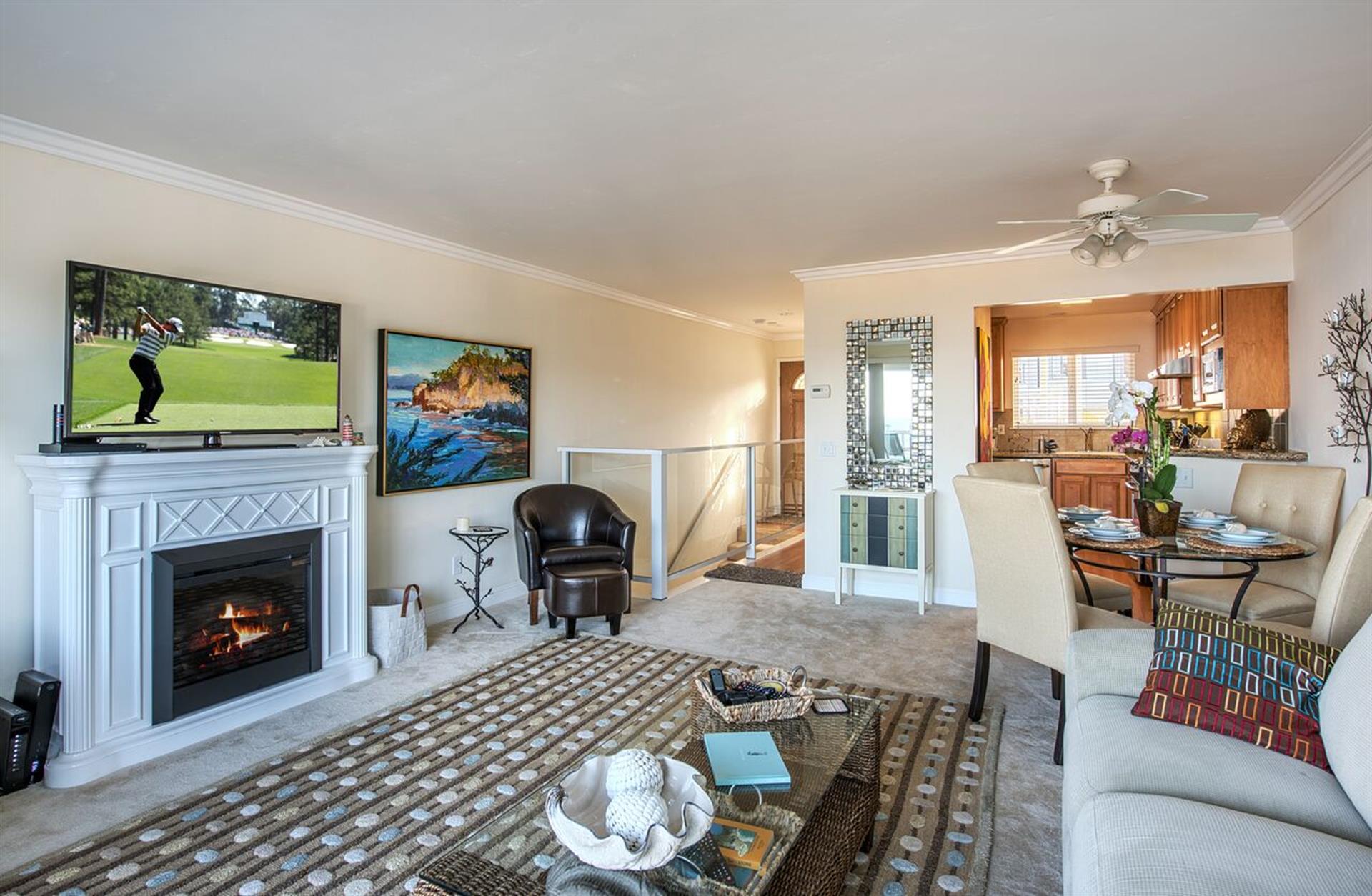 Great Room  Living Room, Dining Area and Kitchen