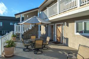 Back Deck is Shared with Other Condo OwnersGuests