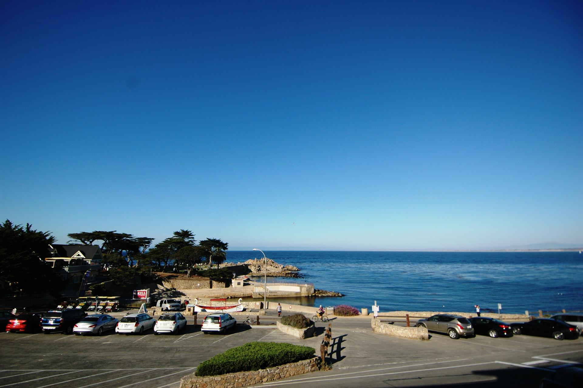 This is Part of the View  Lovers Point Park and Beach