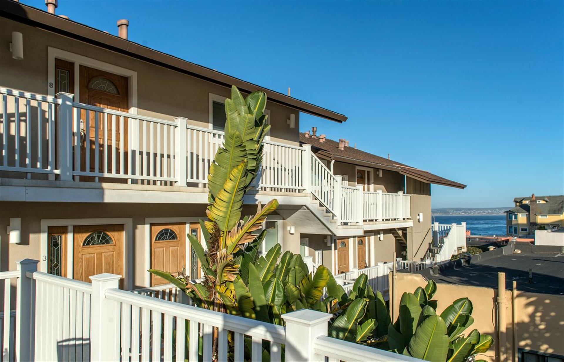 Exterior of the Backside of the Condo Building