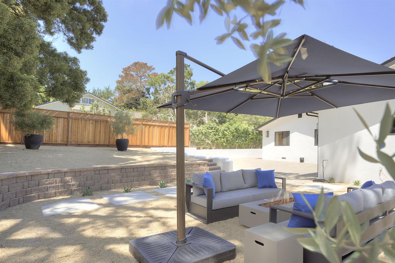 Lounging Area with a Fire Pit