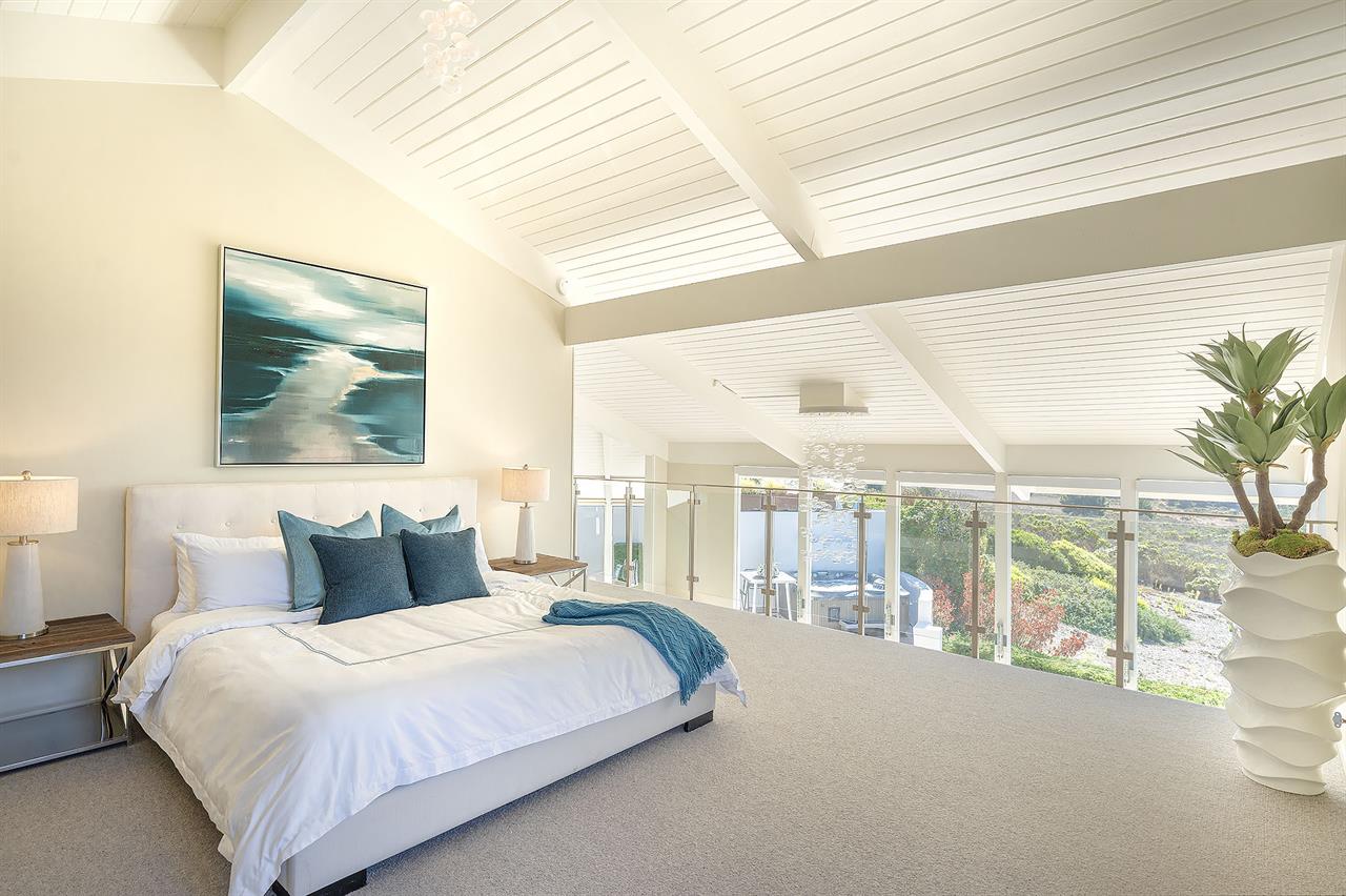 Bedroom 1  King, Gas Fireplace, En Suite with Shower