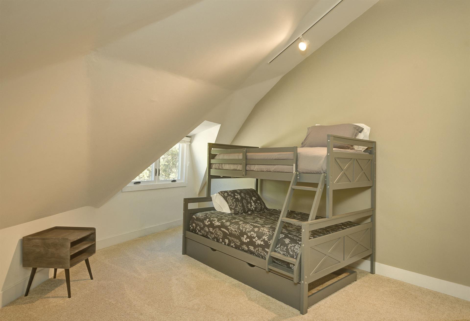 Bedroom 3 has Bunk Beds  Twin Upper, Full Lower