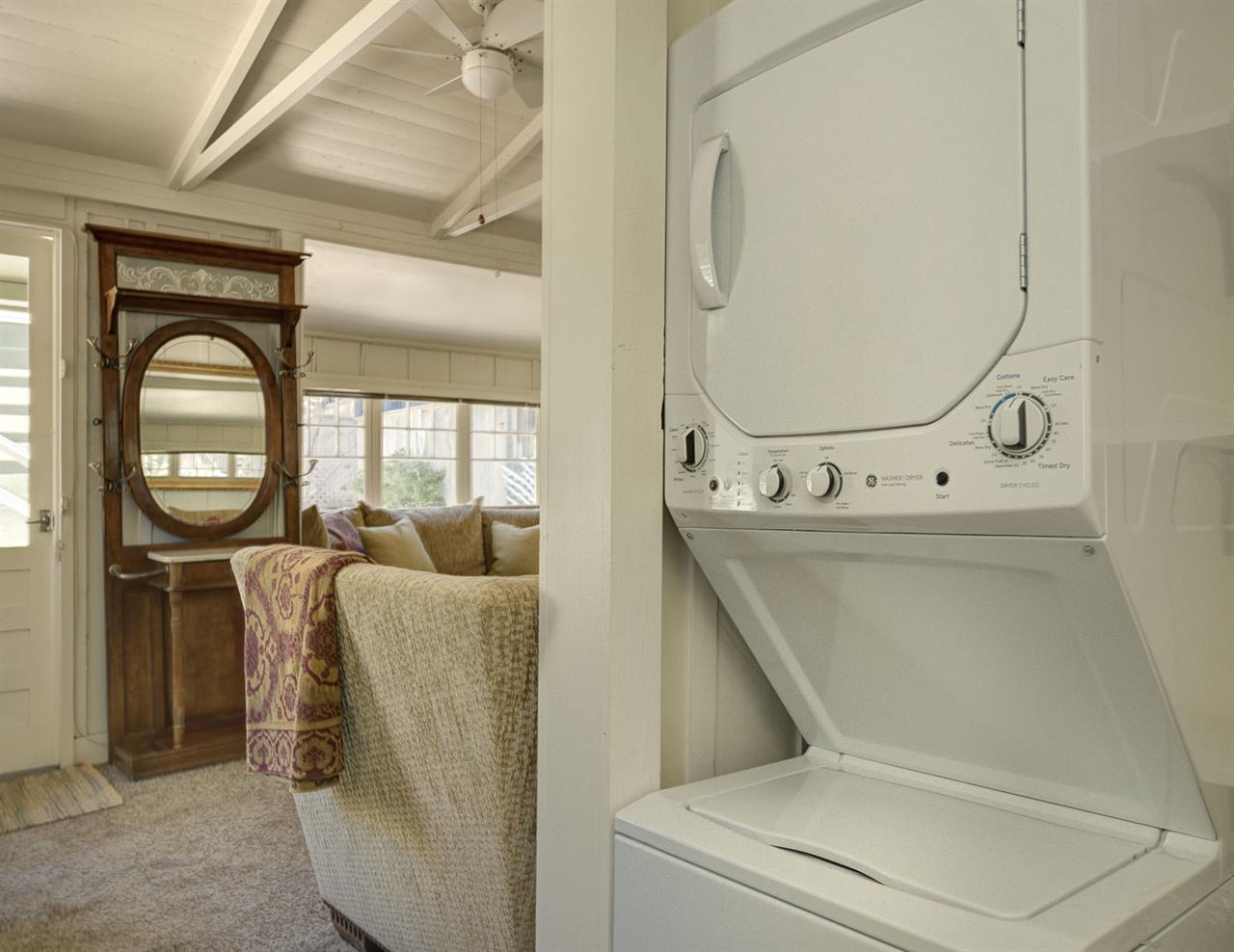 Washer and Dryer Come with the Rental