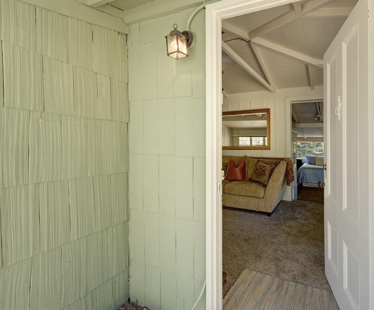 Front Entry to the Cottage