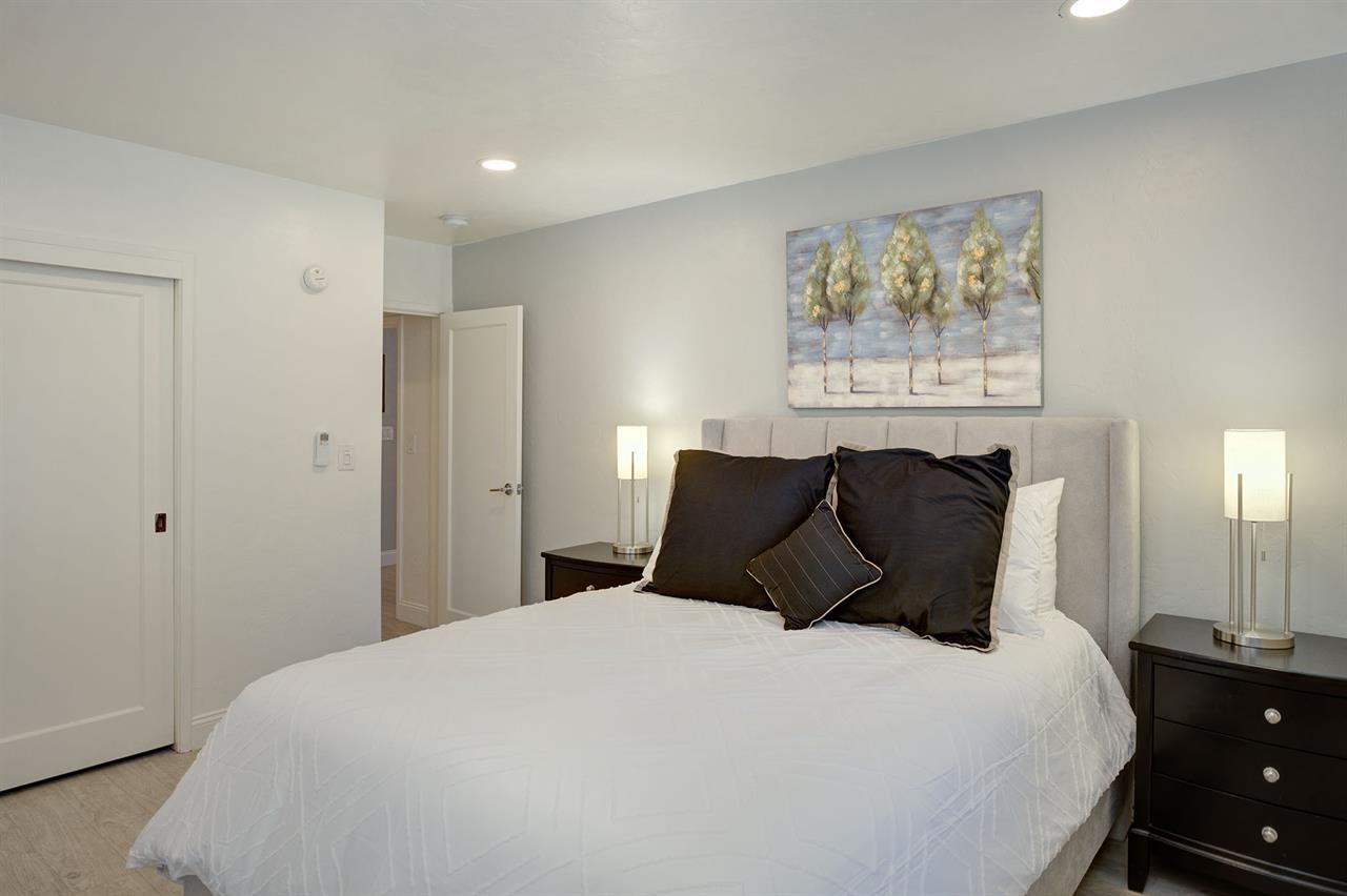 Bedroom 2  Queen Bed, TV, Mini Split HeatingCooling Unit