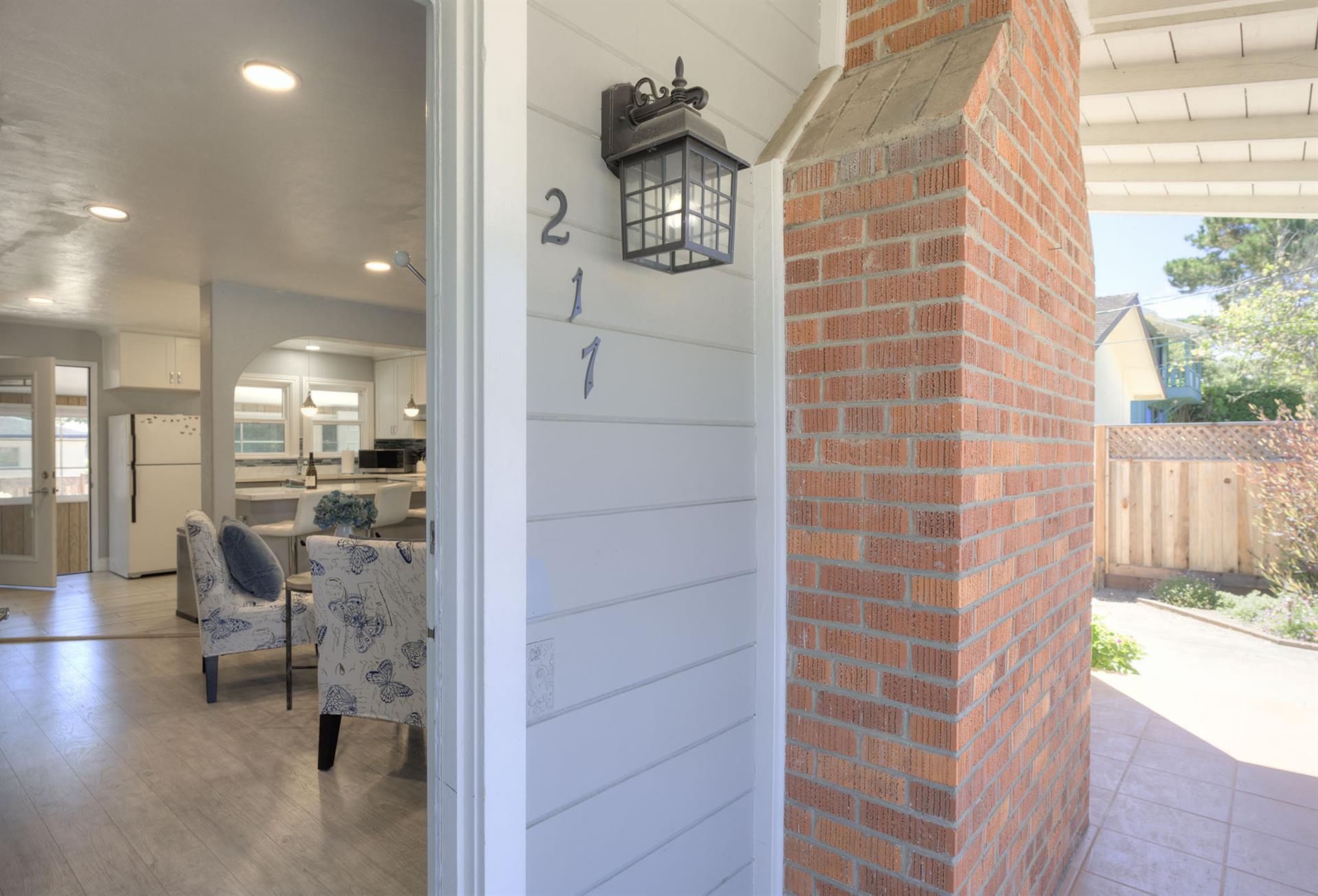 Entrance to the Home