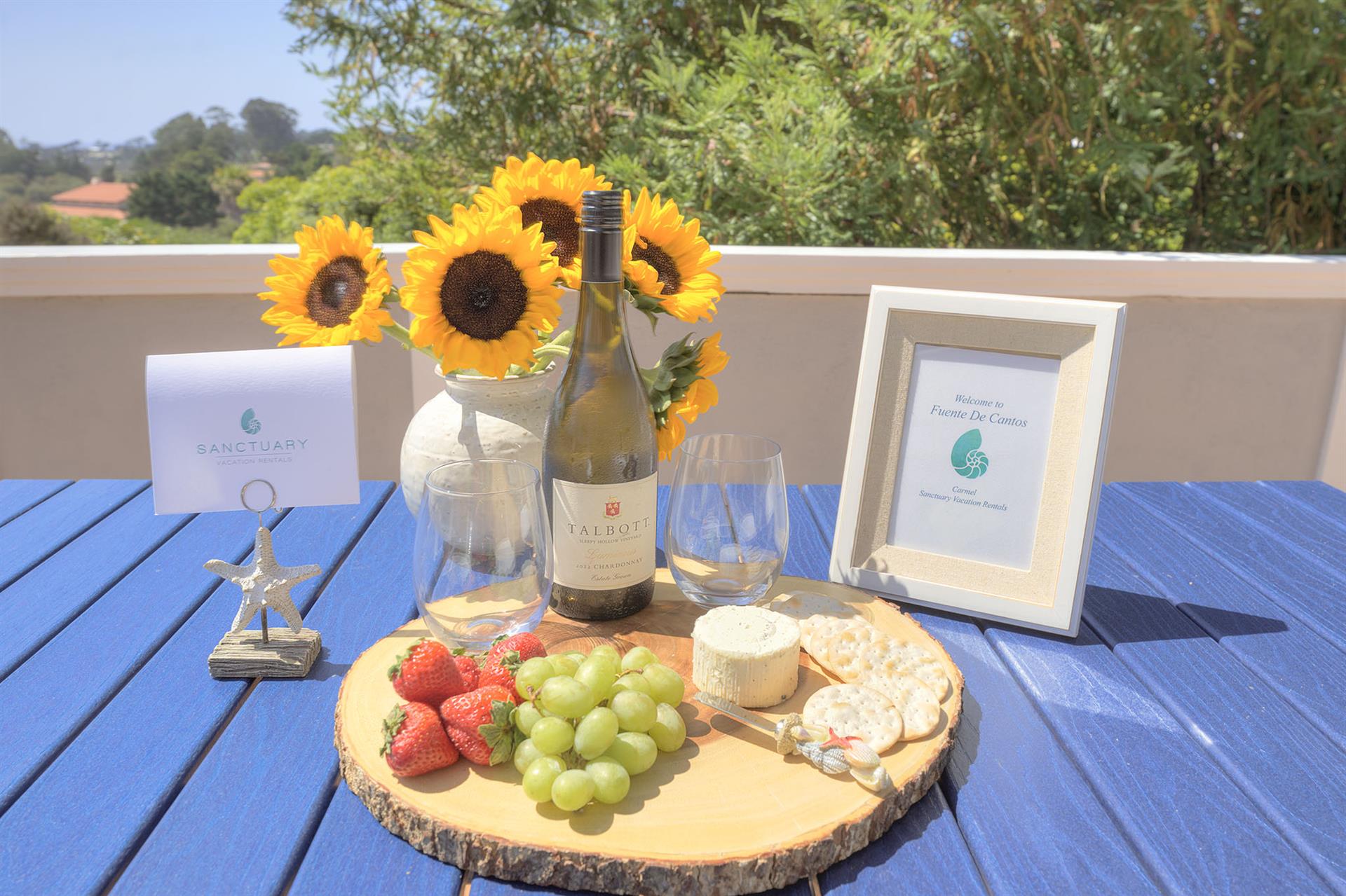 Wine and Cheese to Welcome You