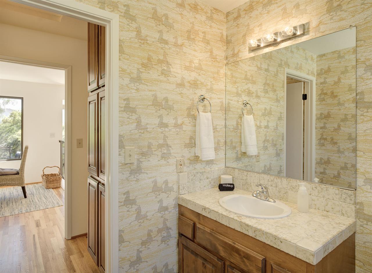 Half Bath  Powder Room near the Kitchen and LivingDining Rooms